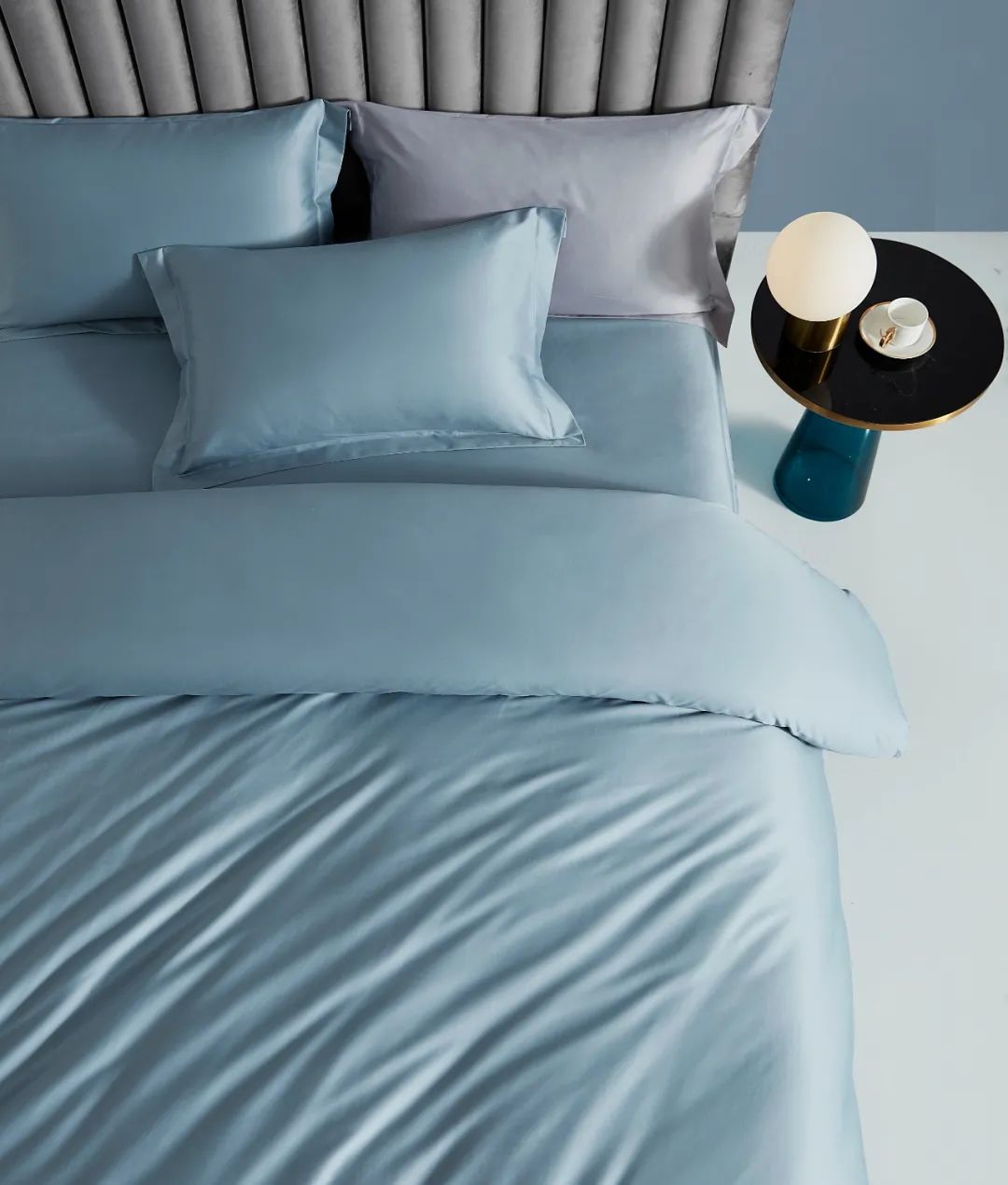 总要睡得更好些，120支贡缎床品，“滑”进被窝，爱它细腻如绸